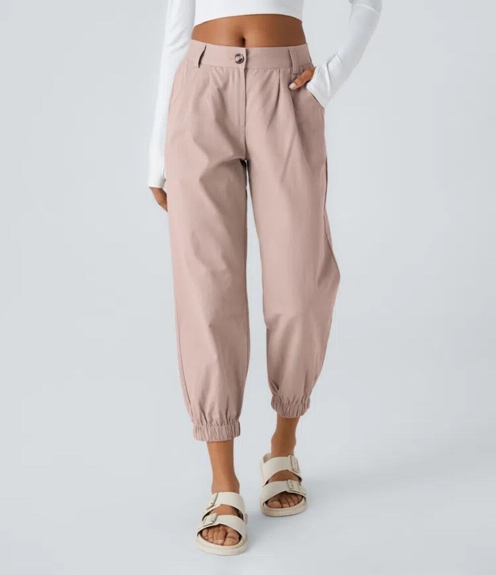 Halara Mid Rise Casual Joggers with Pockets Women's Size L (12-14)